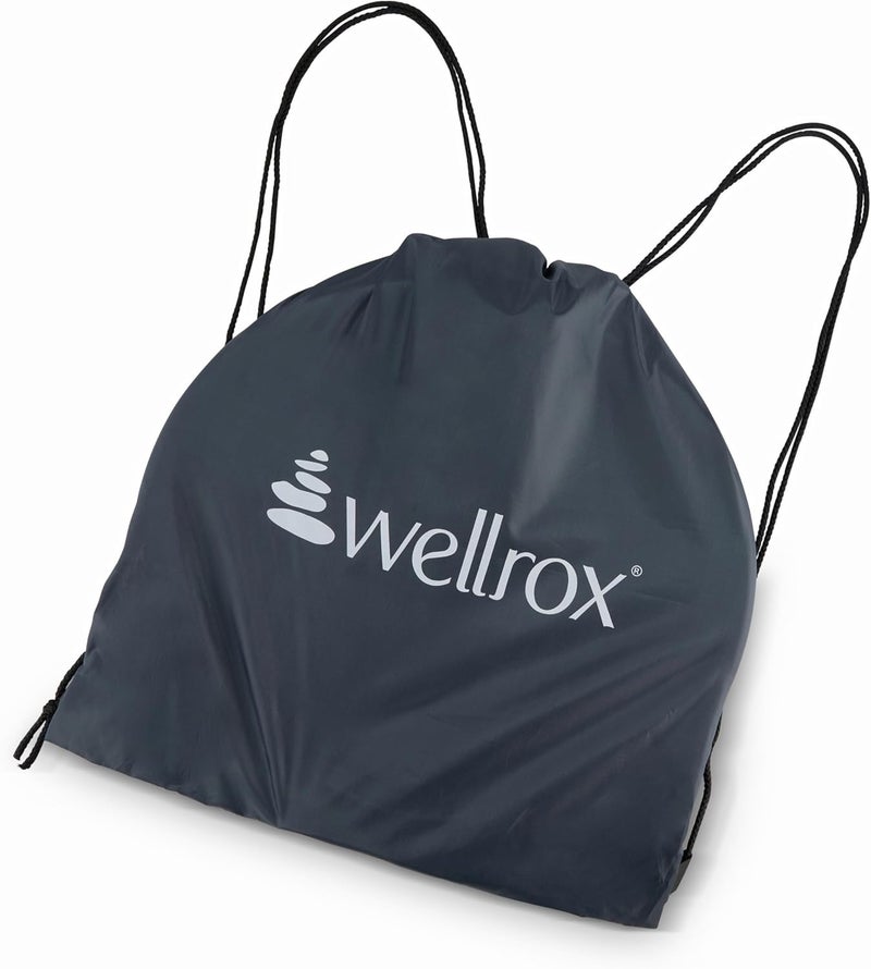 Wellrox حلقة بيلاتس وحقيبة حمل - حلقة يوغا سحرية خفيفة الوزن - جهاز تمرين للعضلات الأساسية والفخذين والذراعين لليوغا والبيلاتس وتدريب القوة (15 بوصة) - Image 4